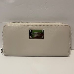 Michael Kors leather zip around wallet